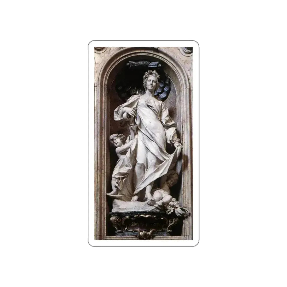 CORNACCHINI, Agostino - Hope (Artwork) STICKER Vinyl Die-Cut Decal White Die-Cut 3 Inch - The Sticker Space
