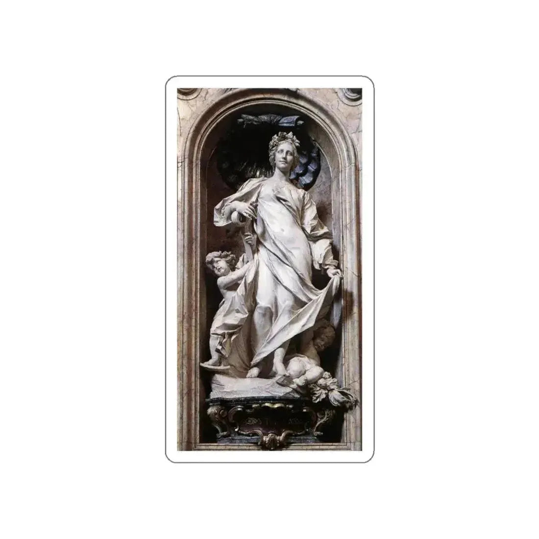 CORNACCHINI, Agostino - Hope (Artwork) STICKER Vinyl Die-Cut Decal White Die-Cut 4 Inch - The Sticker Space