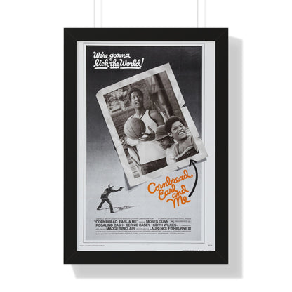 CORNBREAD, EARL AND ME 1975 - Framed Movie Poster-16″ x 24″-The Sticker Space