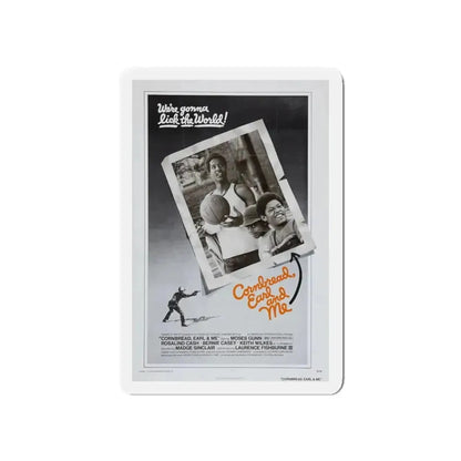 CORNBREAD, EARL AND ME 1975 Movie Poster - Refrigerator Magnet - The Sticker Space