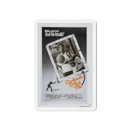 CORNBREAD, EARL AND ME 1975 Movie Poster - Refrigerator Magnet - The Sticker Space