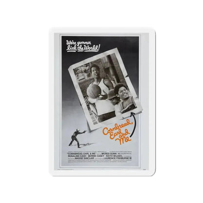 CORNBREAD, EARL AND ME 1975 Movie Poster - Refrigerator Magnet - The Sticker Space
