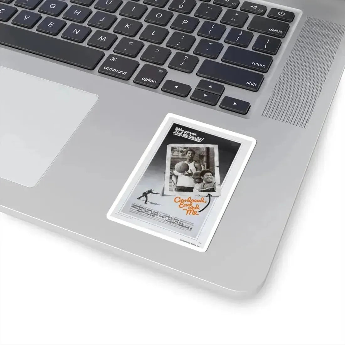 CORNBREAD, EARL AND ME 1975 Movie Poster - STICKER Vinyl Kiss-Cut Decal - The Sticker Space
