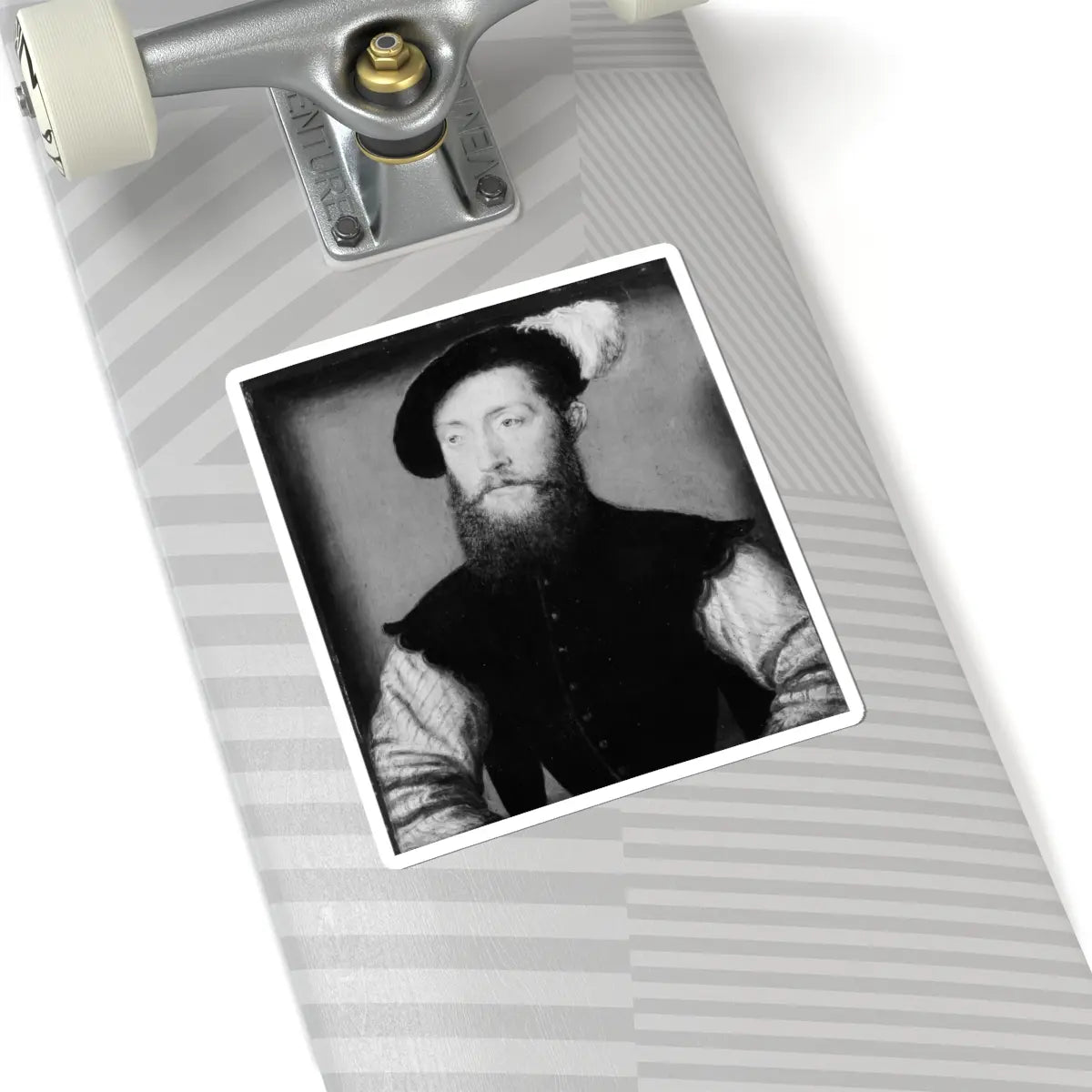 SKU:TSS-STICK-CRND-6X6-2 Sizes:6" × 6" Types:White