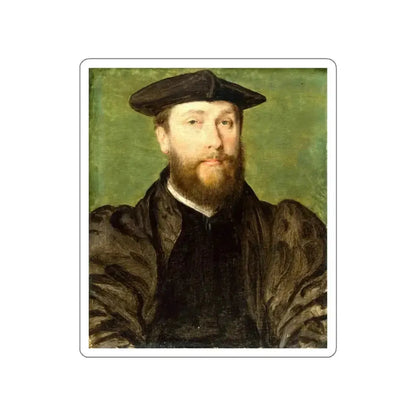 CORNEILLE de Lyon - Portrait of a Man (Artwork) STICKER Vinyl Die-Cut Decal - The Sticker Space