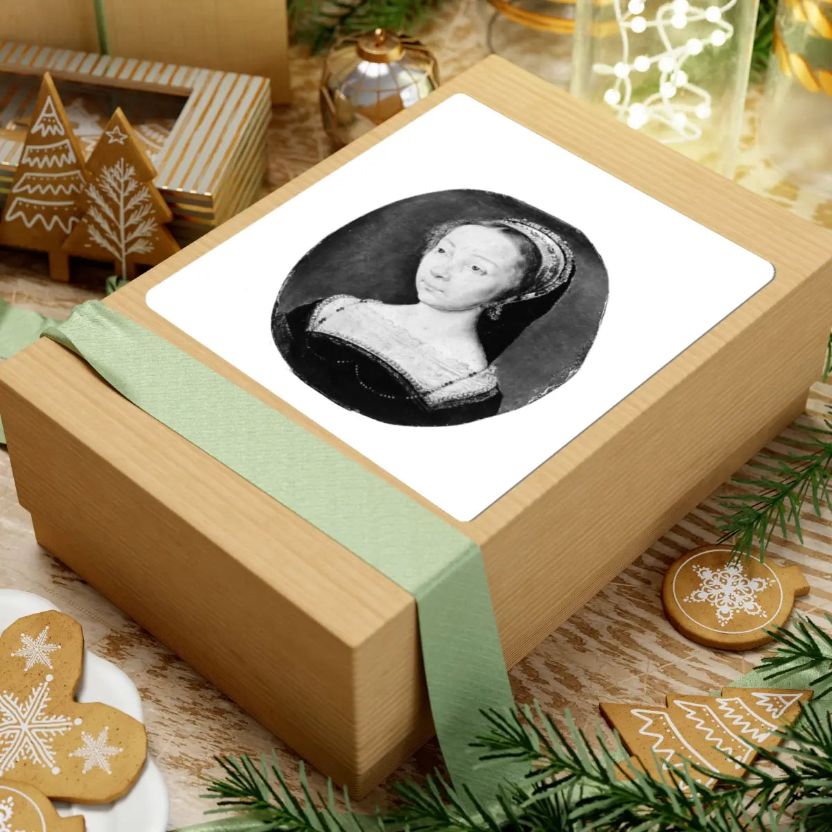 SKU:TSS-STICK-CRND-6X6-15 Sizes:6" × 6" Types:White