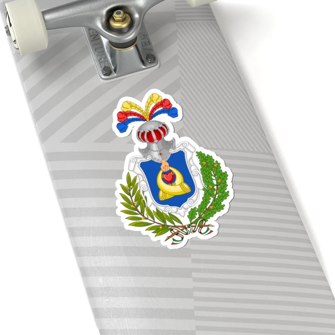 Corneliano dAlba-Stemma (Italy) (Coat of Arms) STICKER Vinyl Kiss-Cut Decal - The Sticker Space