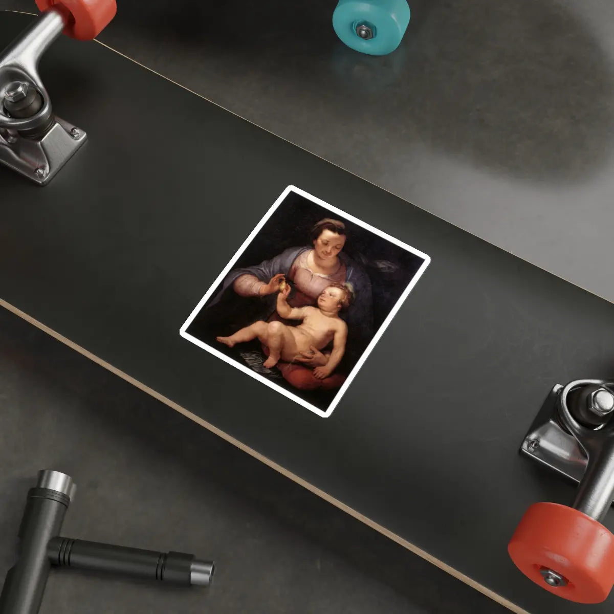 SKU:13674285561529866665 Sticker types:White Shape:Die-Cut Sizes:5" × 5"