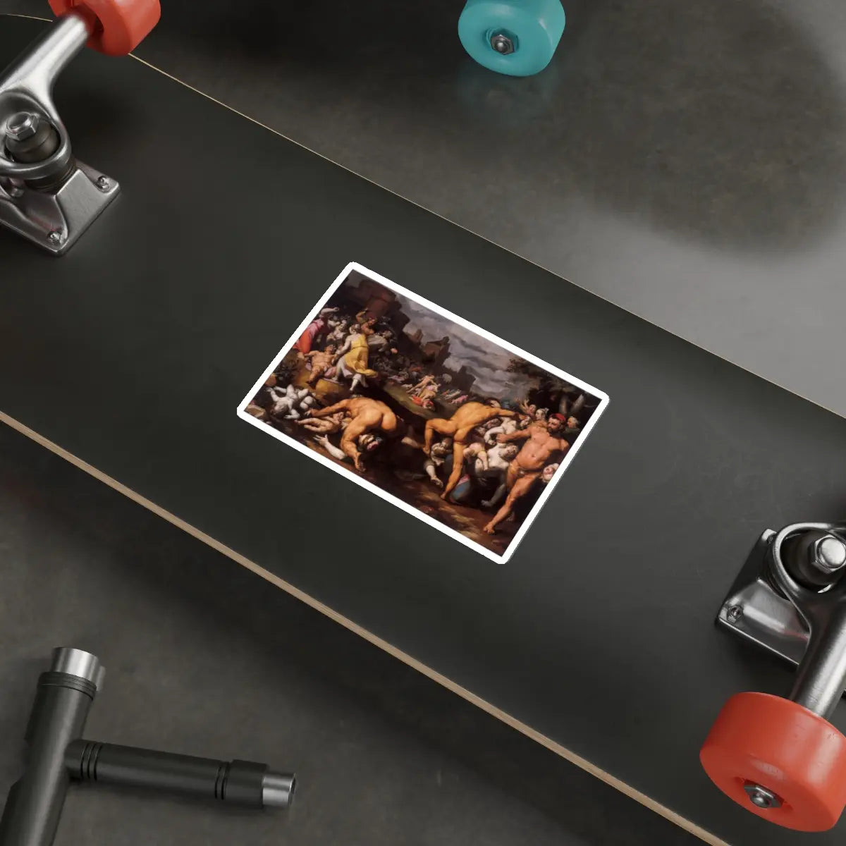 SKU:12425457125537785818 Sticker types:White Shape:Die-Cut Sizes:5" × 5"