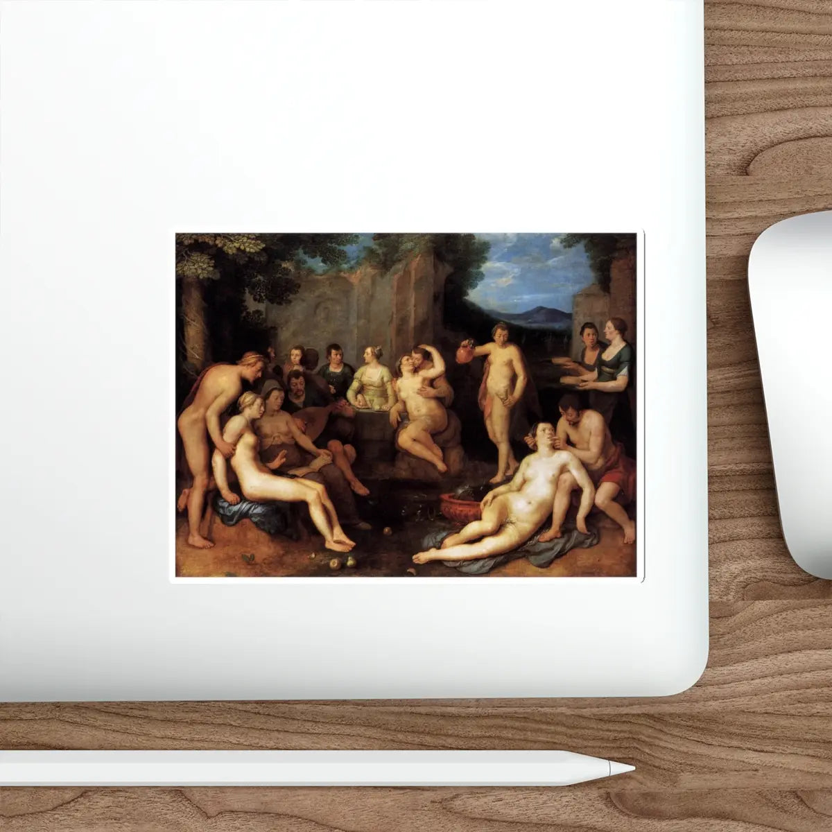 SKU:95366162258475573837 Sticker types:White Shape:Die-Cut Sizes:6" × 6"
