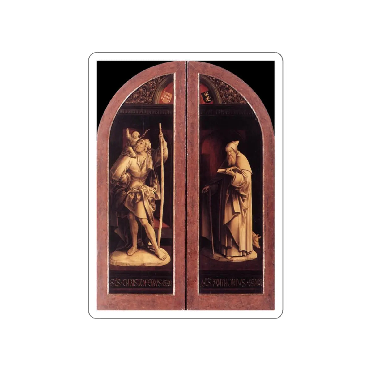 SKU:31773674425468893077 Sticker types:White Shape:Die-Cut Sizes:3" × 3"