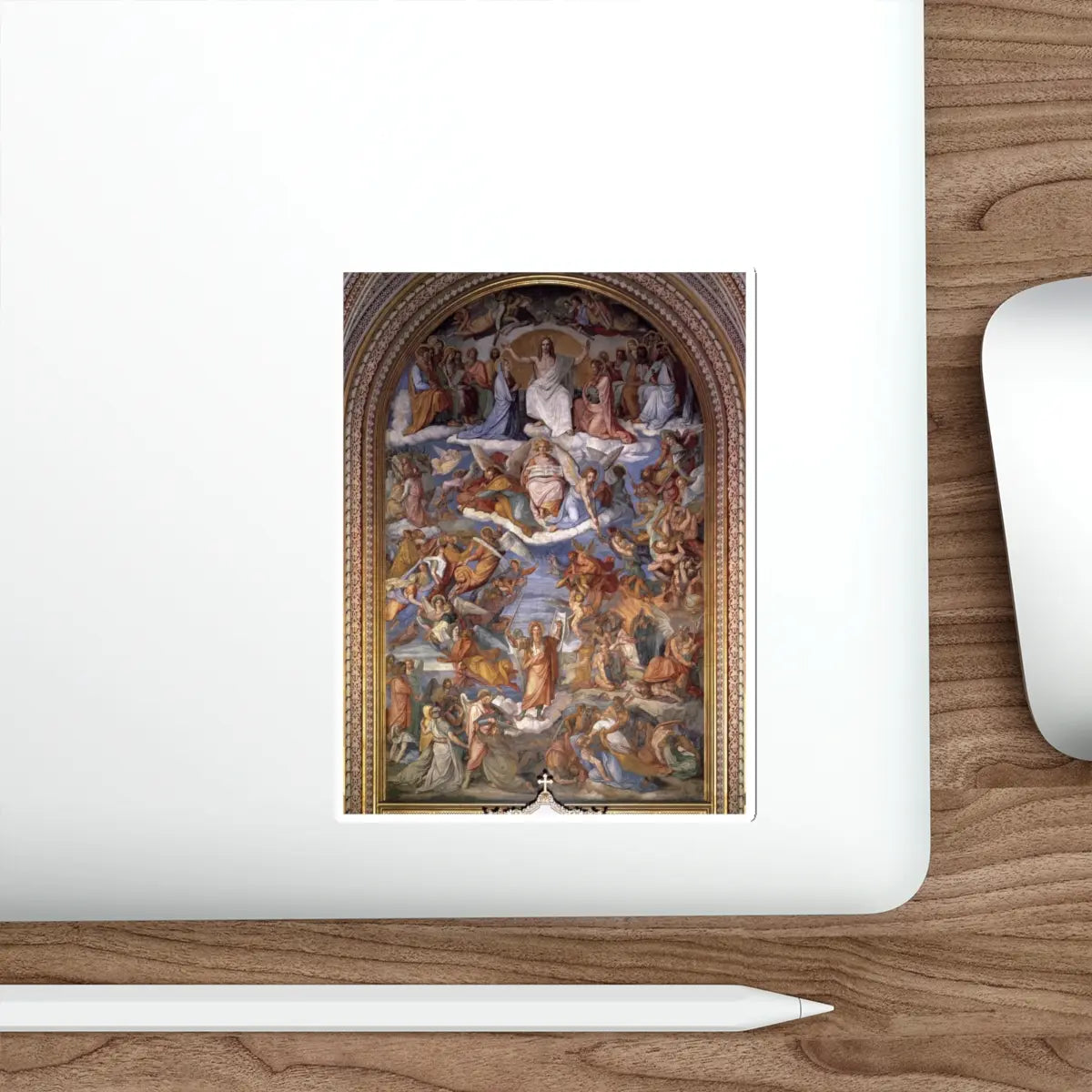 SKU:11236683921946942295 Sticker types:White Shape:Die-Cut Sizes:5" × 5"