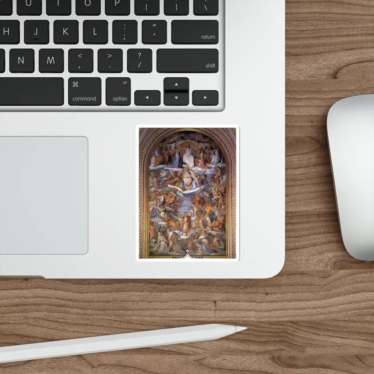 SKU:18009634642639933111 Sticker types:White Shape:Die-Cut Sizes:4" × 4"