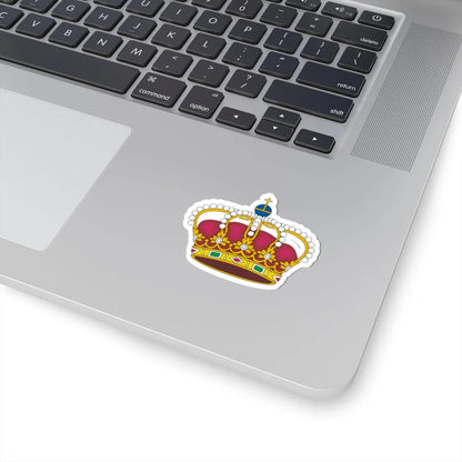Coroa Real Fechada - barrete purpúreo (Portugal) (Coat of Arms) STICKER Vinyl Kiss-Cut Decal - The Sticker Space