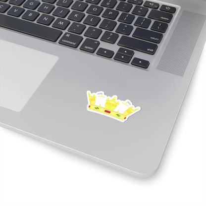 Corona Armada Argentina (Argentina) (Coat of Arms) STICKER Vinyl Kiss-Cut Decal - The Sticker Space
