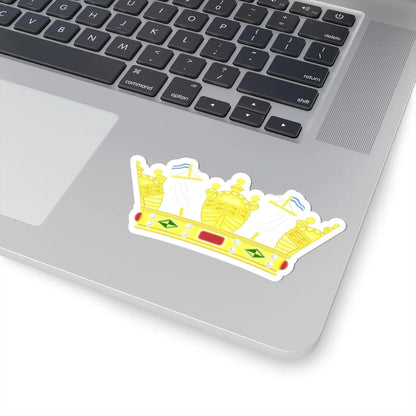 Corona Armada Argentina (Argentina) (Coat of Arms) STICKER Vinyl Kiss-Cut Decal - The Sticker Space