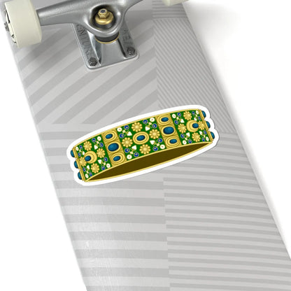 Corona ferrea monza heraldry (Italy) (Coat of Arms) STICKER Vinyl Kiss-Cut Decal - The Sticker Space