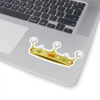 Corona normale di visconte italiano (Italy) (Coat of Arms) STICKER Vinyl Kiss-Cut Decal - The Sticker Space