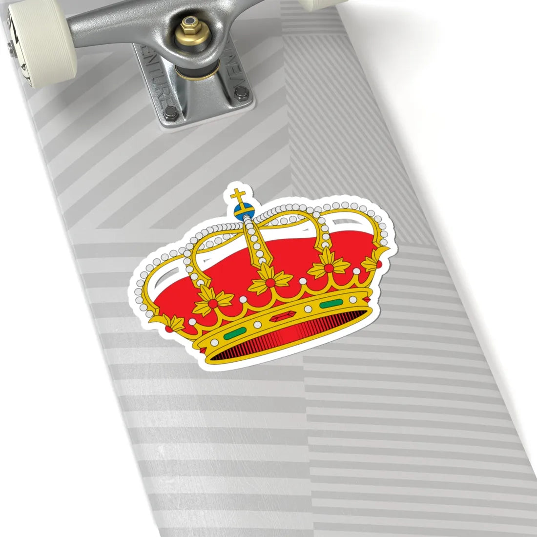 Corona real heráldica de España (Spain) (Coat of Arms) STICKER Vinyl Kiss-Cut Decal - The Sticker Space