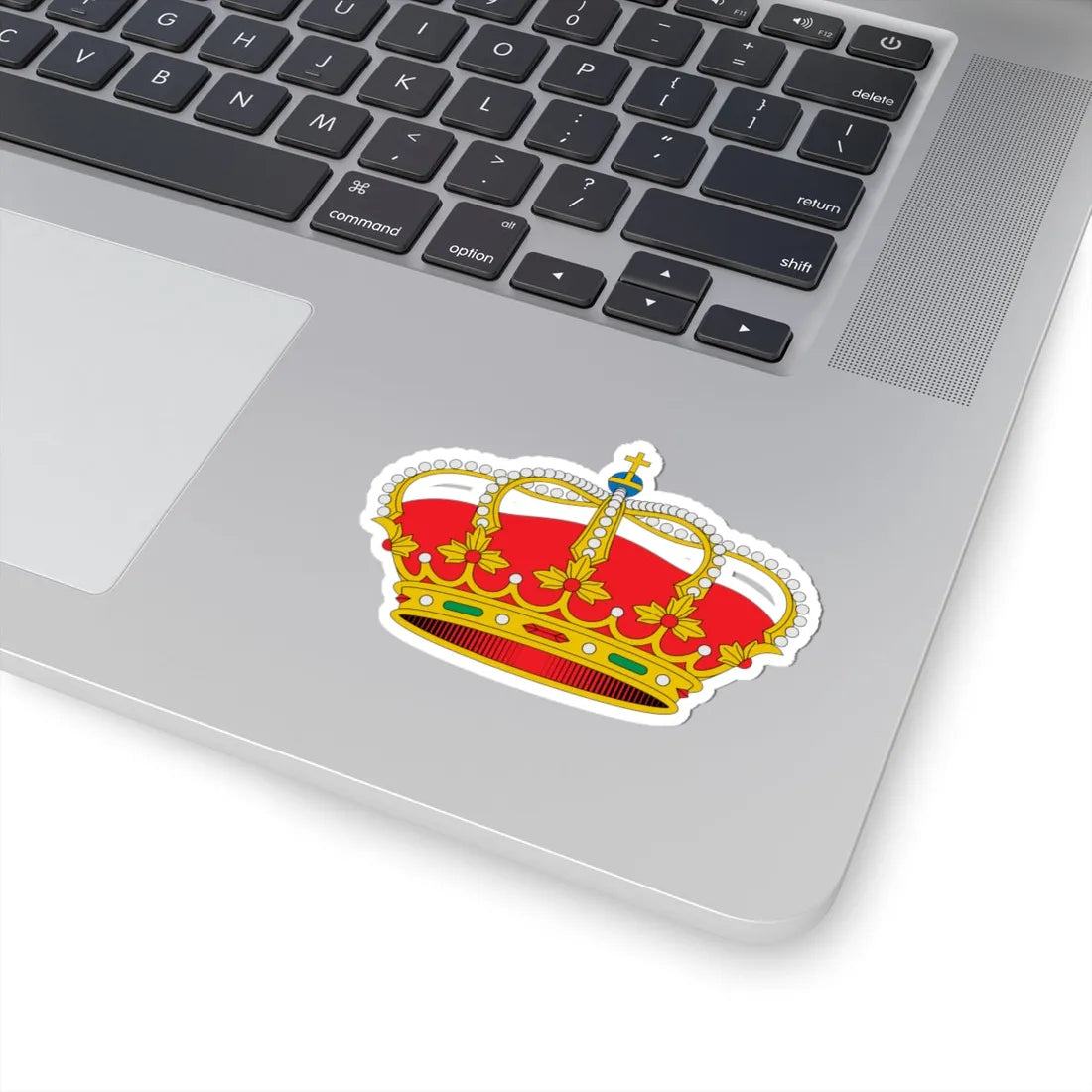 Corona real heráldica de España (Spain) (Coat of Arms) STICKER Vinyl Kiss-Cut Decal - The Sticker Space