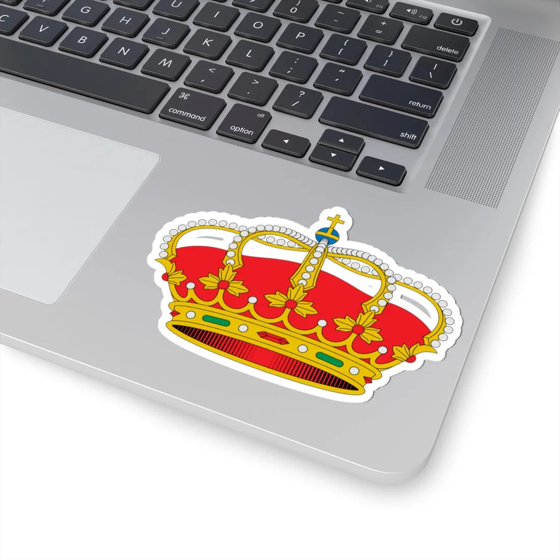 Corona real heráldica de España (Spain) (Coat of Arms) STICKER Vinyl Kiss-Cut Decal - The Sticker Space