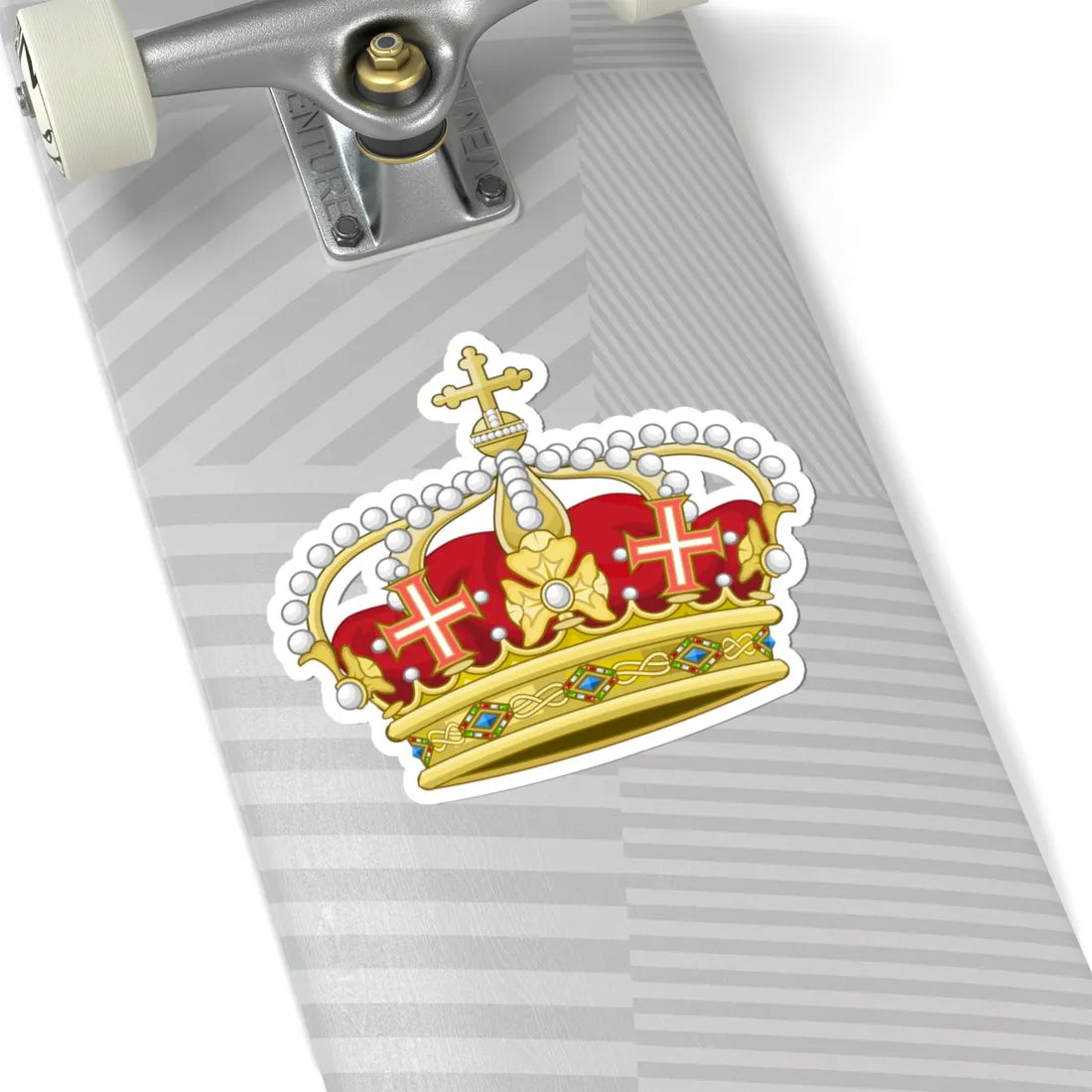 Corona Reale italiana (Italy) (Coat of Arms) STICKER Vinyl Kiss-Cut Decal - The Sticker Space