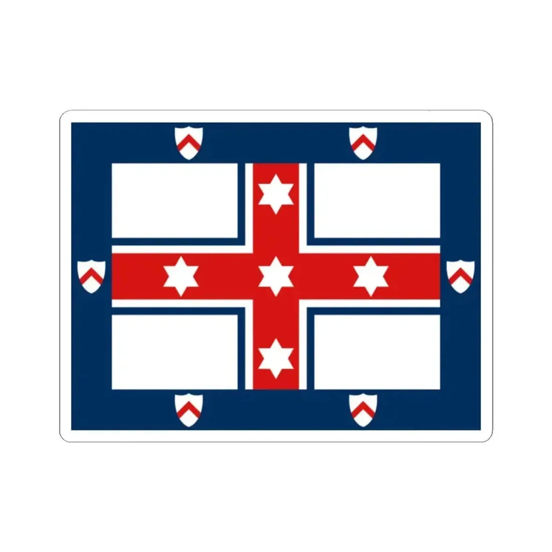 Coronation Standard of Australia 1911 (Australia) STICKER Vinyl Kiss-Cut Decal 2 Inch White - The Sticker Space