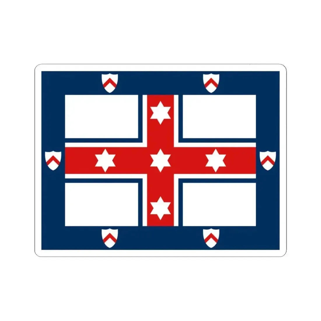 Coronation Standard of Australia 1911 (Australia) STICKER Vinyl Kiss-Cut Decal 3 Inch White - The Sticker Space