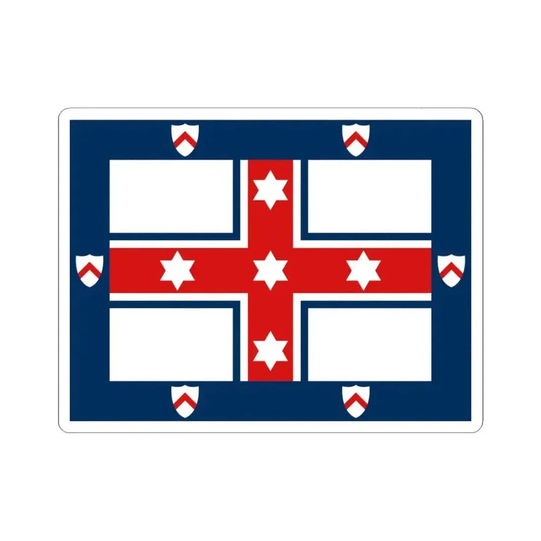 Coronation Standard of Australia 1911 (Australia) STICKER Vinyl Kiss-Cut Decal 4 Inch White - The Sticker Space