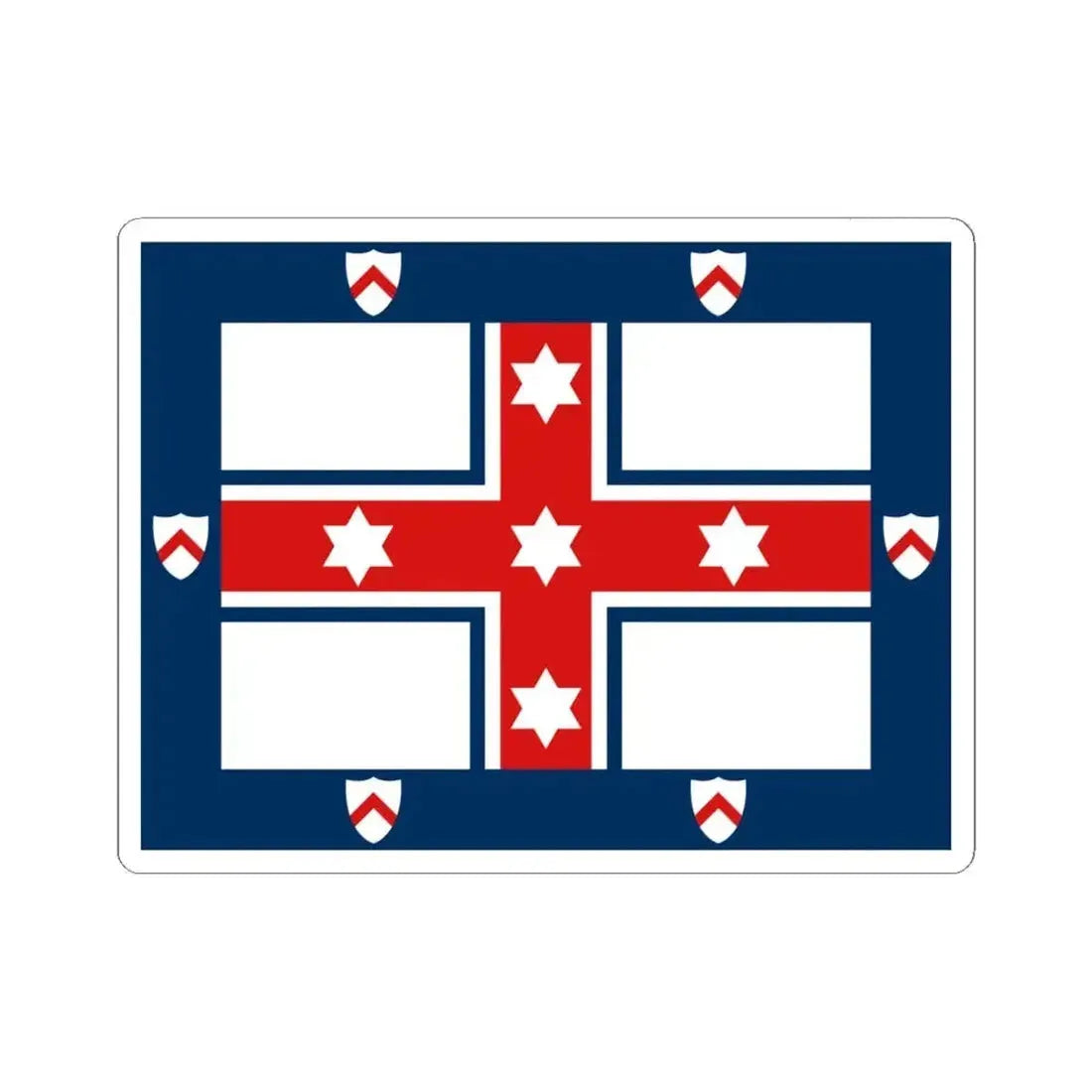 Coronation Standard of Australia 1911 (Australia) STICKER Vinyl Kiss-Cut Decal 6 Inch White - The Sticker Space