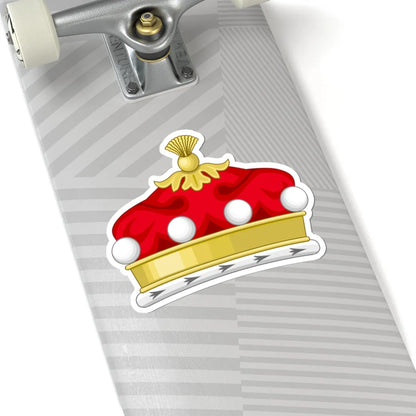 Coronet of a British Baron (United Kingdom) (Coat of Arms) STICKER Vinyl Kiss-Cut Decal - The Sticker Space