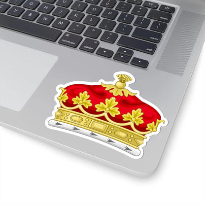 Coronet of a British Duke (United Kingdom) (Coat of Arms) STICKER Vinyl Kiss-Cut Decal - The Sticker Space