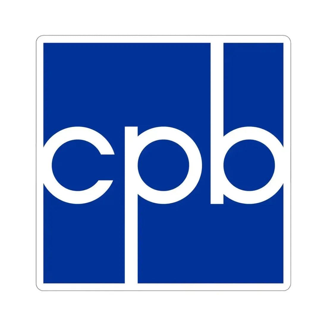 Corporation for Public Broadcasting STICKER Vinyl Die-Cut Decal 4 Inch - The Sticker Space