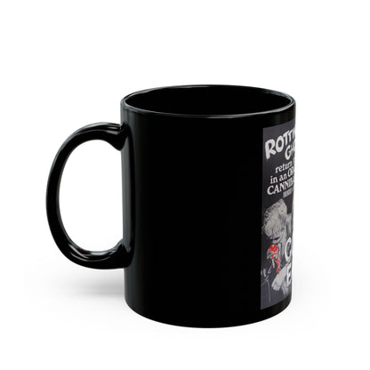 CORPSE EATERS 1974 Movie Poster - Black Coffee Mug-The Sticker Space