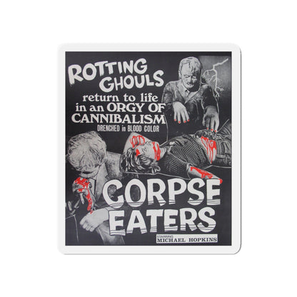 CORPSE EATERS 1974 Movie Poster - Die-Cut Magnet-5" x 5"-The Sticker Space