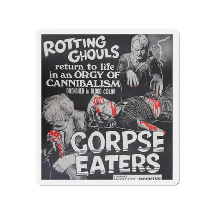 CORPSE EATERS 1974 Movie Poster - Refrigerator Magnet 2 Inch - The Sticker Space
