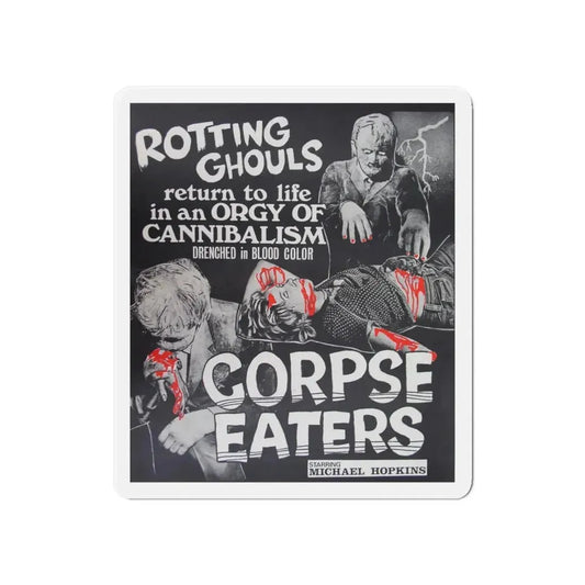 CORPSE EATERS 1974 Movie Poster - Refrigerator Magnet 6 Inch - The Sticker Space