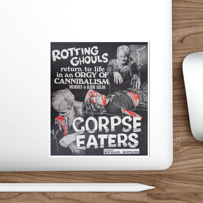 CORPSE EATERS 1974 Movie Poster STICKER Vinyl Die-Cut Decal-The Sticker Space