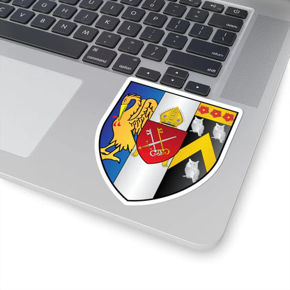 Corpus-Christi College Oxford Coat Of Arms (England) (Coat of Arms) STICKER Vinyl Kiss-Cut Decal - The Sticker Space