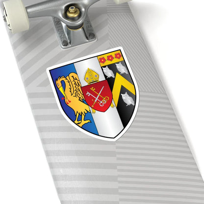 Corpus-Christi College Oxford Coat Of Arms (England) (Coat of Arms) STICKER Vinyl Kiss-Cut Decal - The Sticker Space