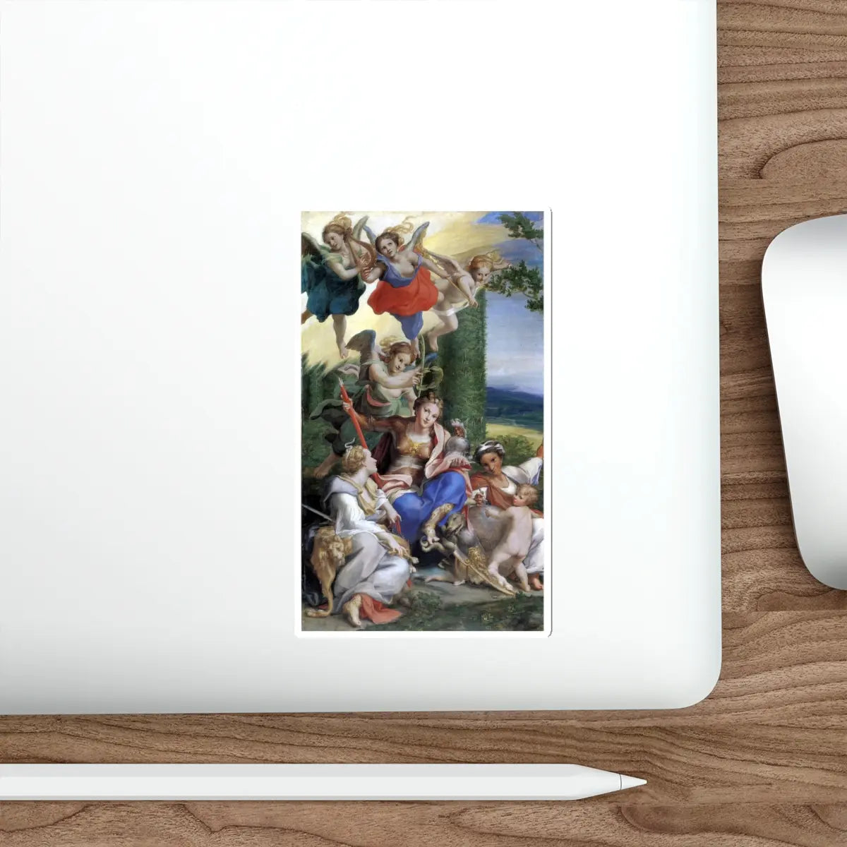 SKU:37860650311654398930 Sticker types:White Shape:Die-Cut Sizes:5" × 5"