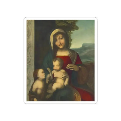 CORREGGIO - Madonna (Artwork) STICKER Vinyl Die-Cut Decal - The Sticker Space