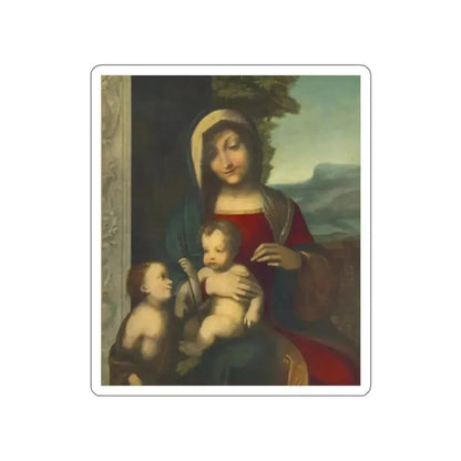 CORREGGIO - Madonna (Artwork) STICKER Vinyl Die-Cut Decal White Die-Cut 2 Inch - The Sticker Space