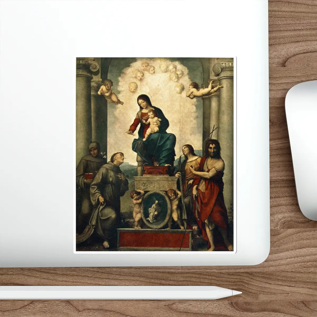 SKU:15328874934666426100 Sticker types:White Shape:Die-Cut Sizes:6" × 6"