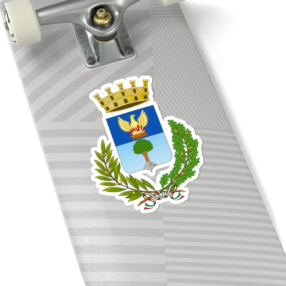 Corridonia-Stemma (Italy) (Coat of Arms) STICKER Vinyl Kiss-Cut Decal - The Sticker Space