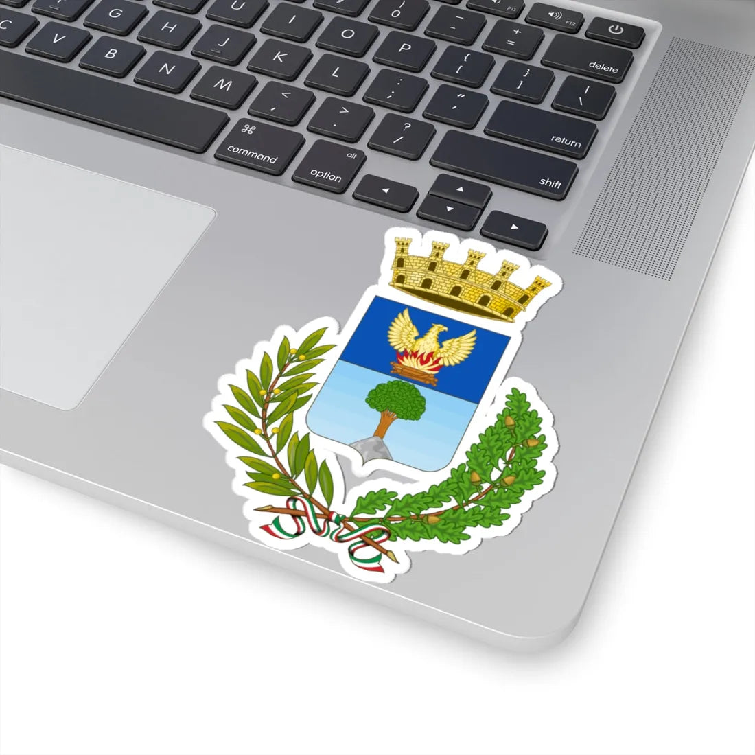 Corridonia-Stemma (Italy) (Coat of Arms) STICKER Vinyl Kiss-Cut Decal - The Sticker Space