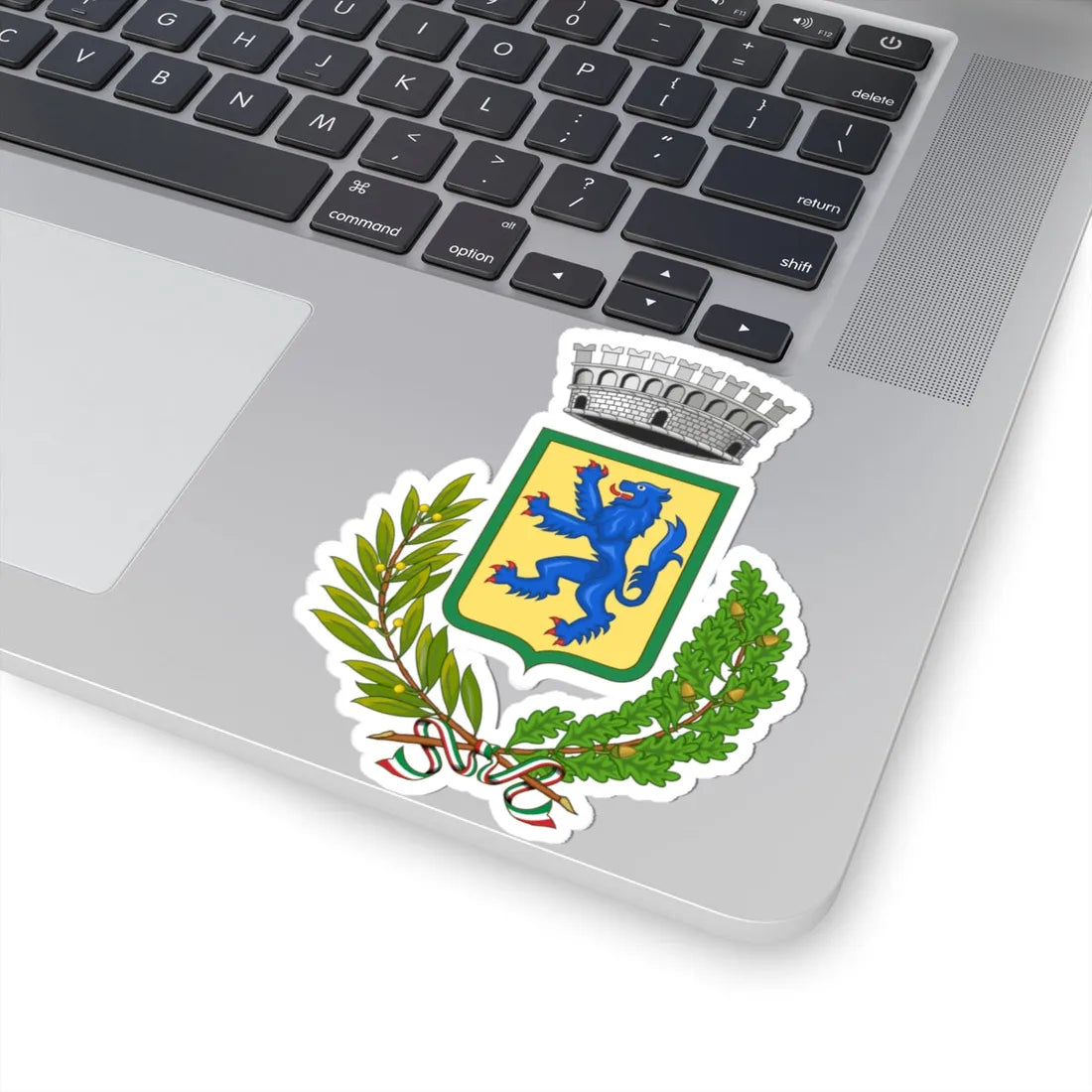 Cortandone-Stemma (Italy) (Coat of Arms) STICKER Vinyl Kiss-Cut Decal - The Sticker Space