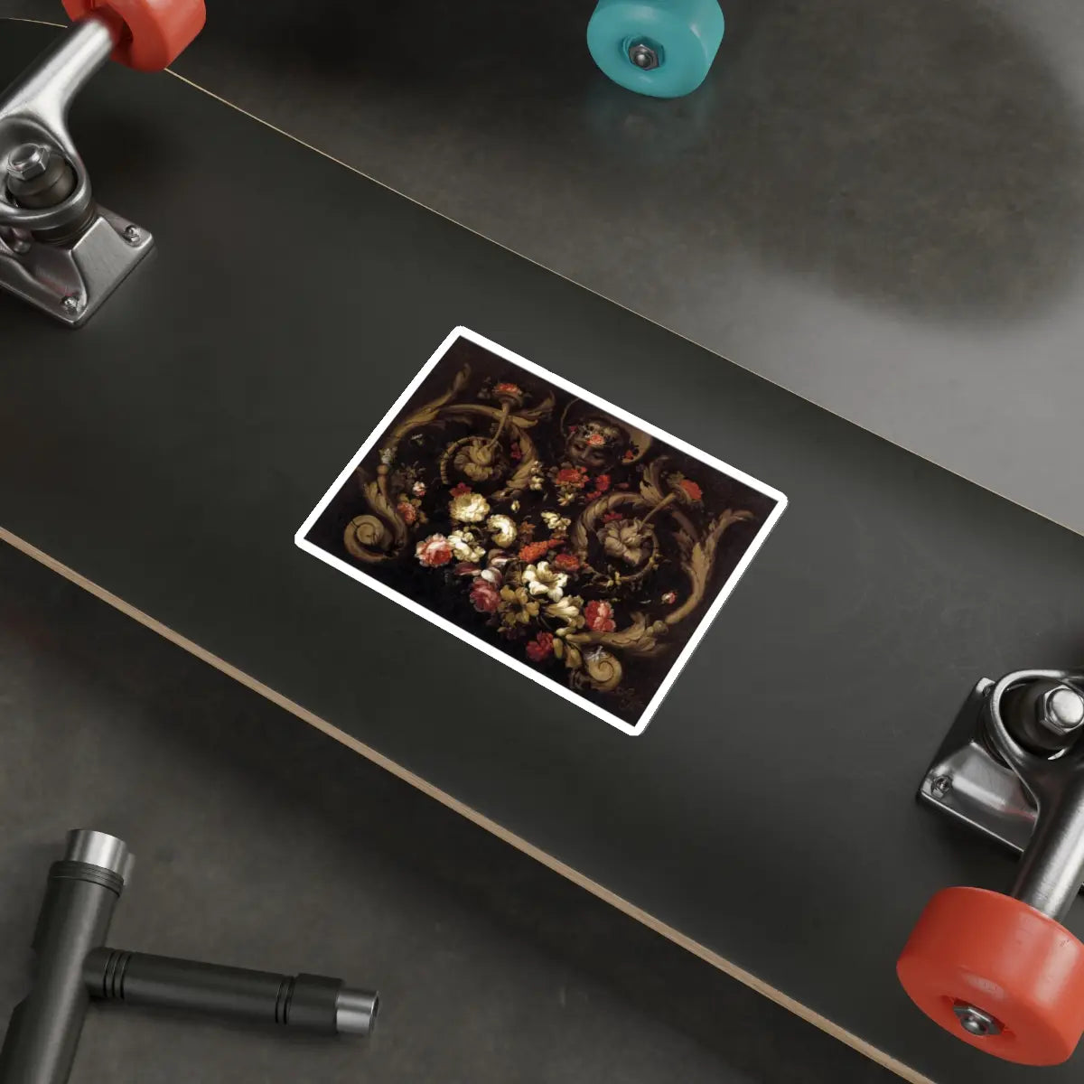 SKU:16554774883468832028 Sticker types:White Shape:Die-Cut Sizes:5" × 5"