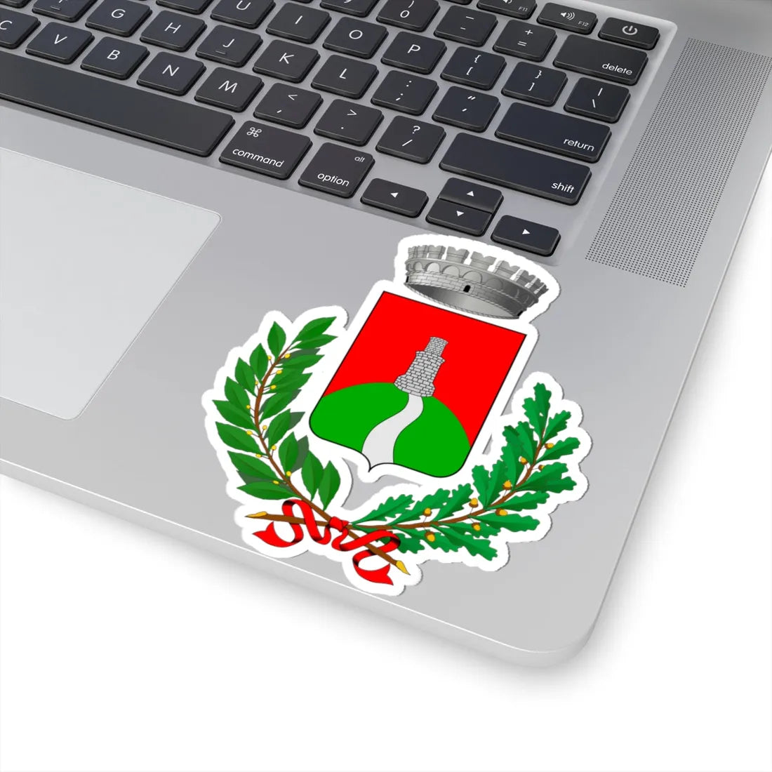 Cortemilia-Stemma (Italy) (Coat of Arms) STICKER Vinyl Kiss-Cut Decal - The Sticker Space