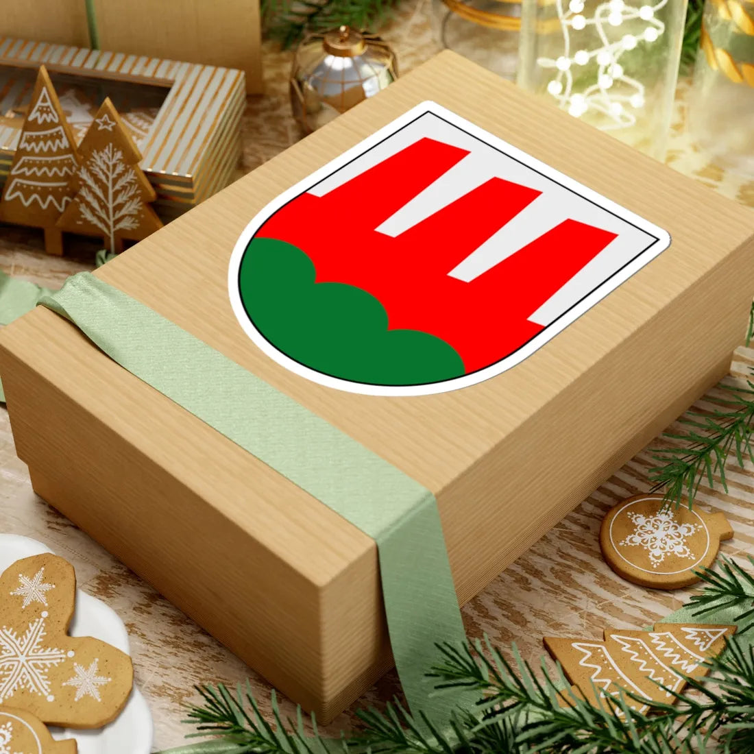 Corvara in Badia-Stemma (Italy) (Coat of Arms) STICKER Vinyl Kiss-Cut Decal - The Sticker Space